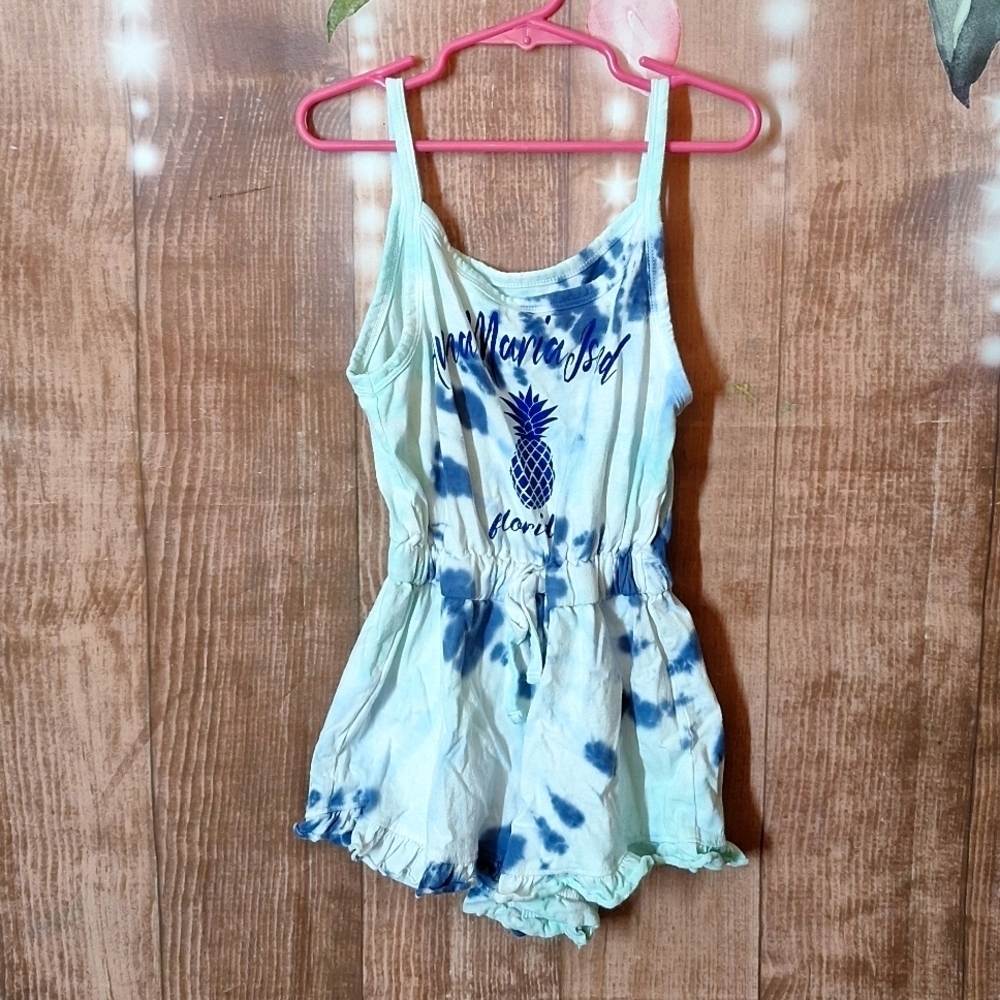 Dreamsicle  KIDS TIE-DYE ROMPER GIRLS SMALL (4/5)